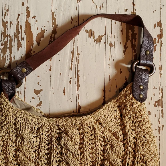 1969 gap boho khaki color shoulder bag - Picture 3 of 4